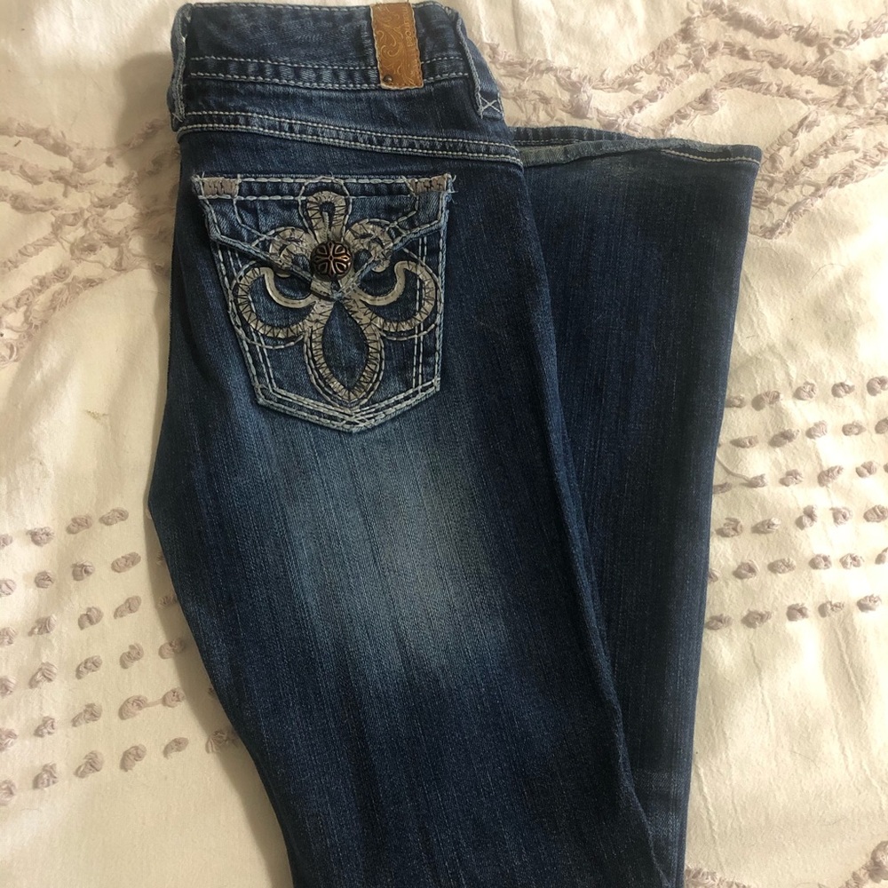 maurices jeans sz 3/4 reg.